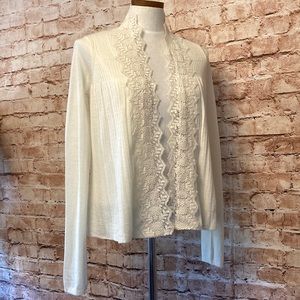 Anthropologie Guinevere open-front cardigan